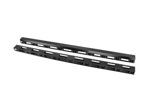 Set of 2 pieces organizer 42U for rack cabinets AK-1210-B