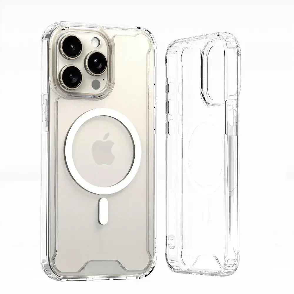 Clear Corner maciņš ar MagSafe atbalstu telefonam iPhone 16 caurspīdīgs