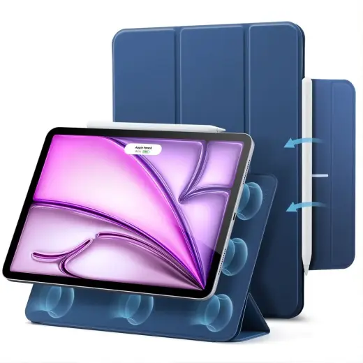 ESR REBOUND MAGNETIC IPAD PRO 12.9" 4 | 5 | 6 | 2020-2022 | AIR 13" 1 | 2 | 2024-2025 NAVY BLUE