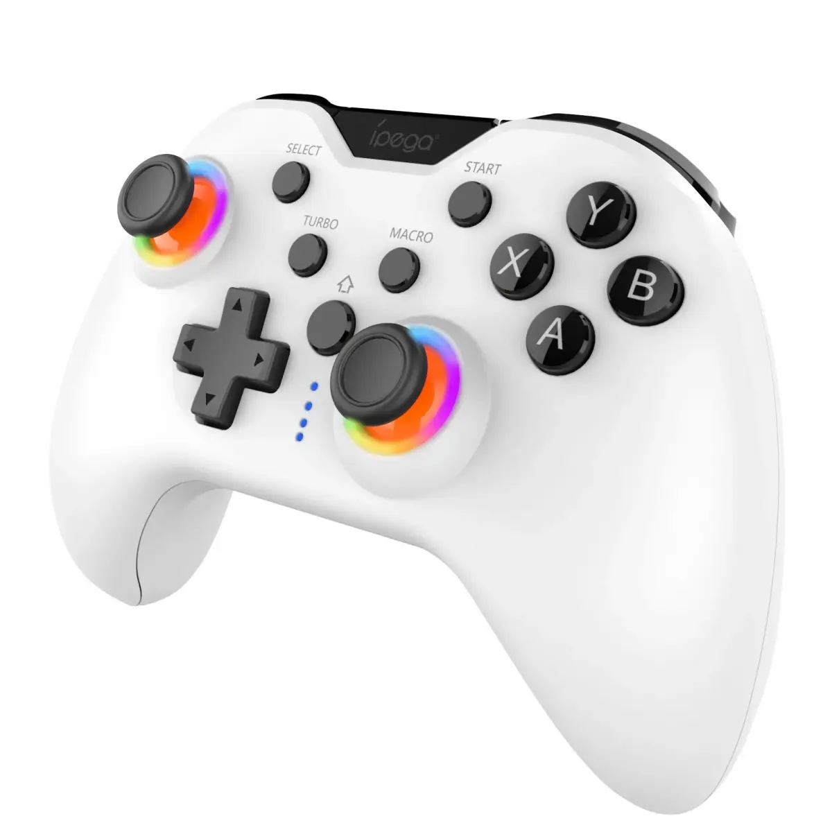 iPega 9111B Bluetooth RGB Gamepad for Android|iOS|PS3|PS4|PC|N-Switch White