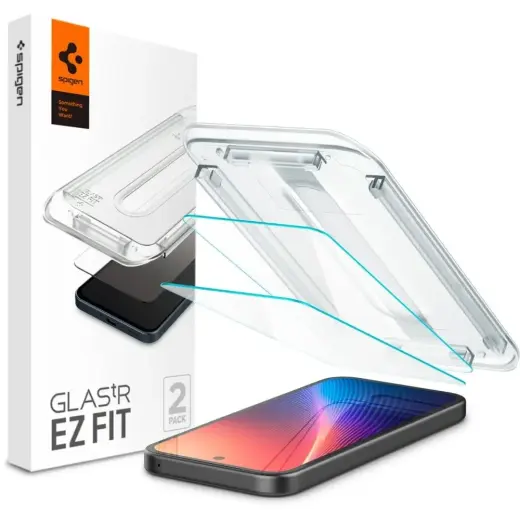 SPIGEN GLAS.TR "EZ FIT" TEMPERED GLASS 2-PACK GOOGLE PIXEL 9A CLEAR