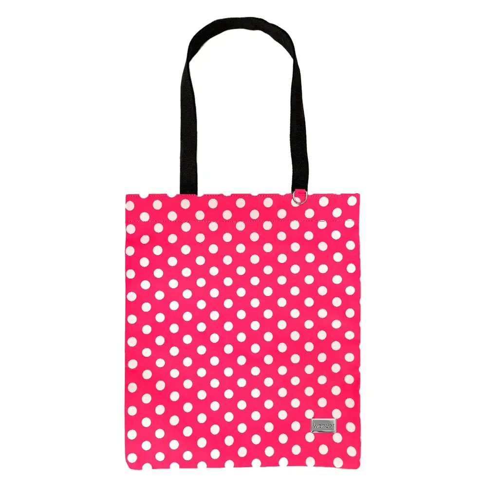 Shopping bag Wonder wzór 2 pink polka-dot