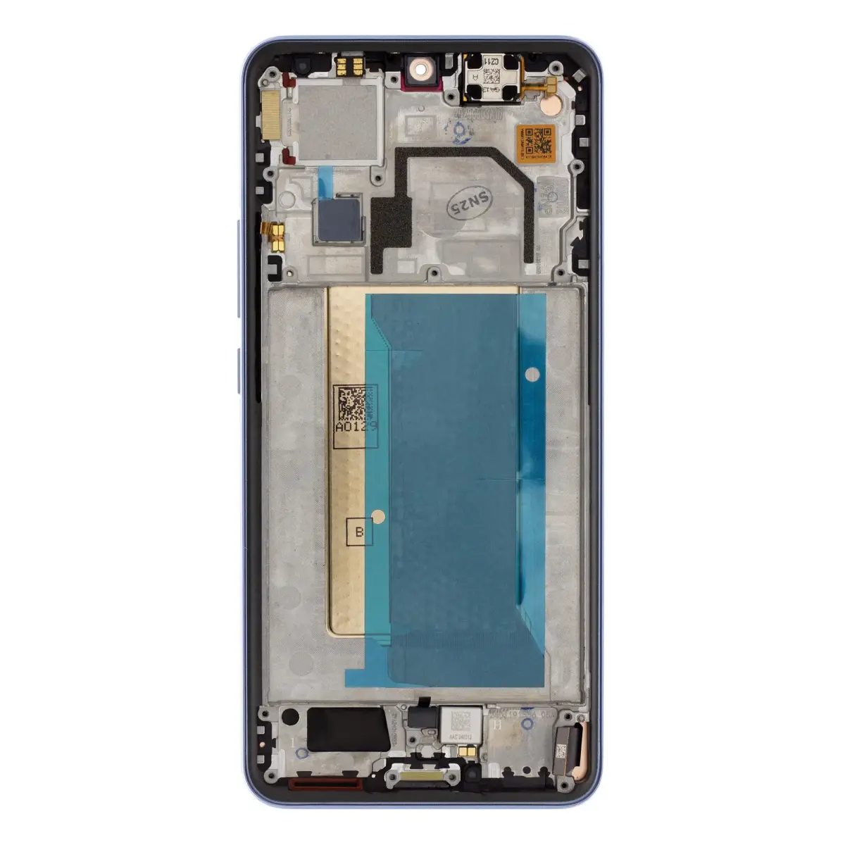 LCD Display + Touch Unit + Front Cover for Xiaomi 13T Blue (Service Pack)