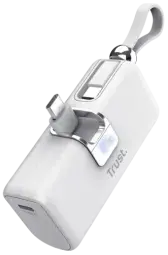 Enerģijas krātuve Trust Pacto Pocket PD 5000mAh White