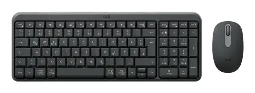 Logitech Mouse and keyboard set MK250 / 920-013552 Graphite