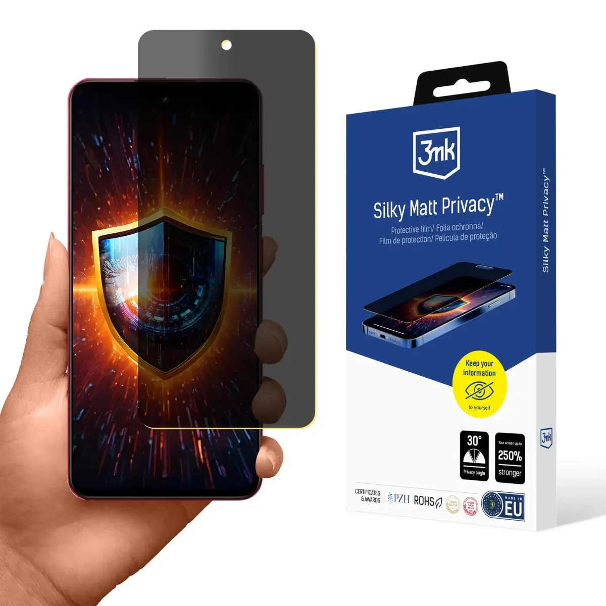 3mk Protection Realme V60 Pro - 3mk Silky Matt Privacy