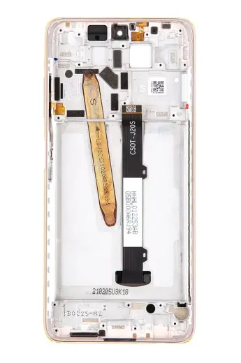 LCD Display + Touch Unit + Front Cover for Poco X3 Pro Gold (Service Pack)