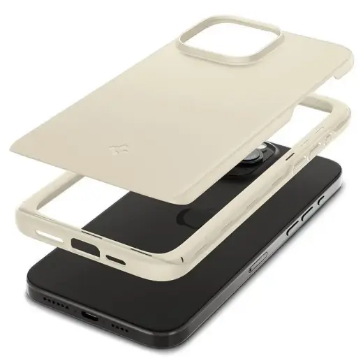 Spigen Thin Fit iPhone 15 Pro Case - Beige