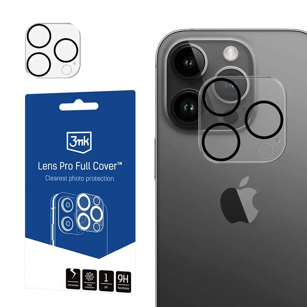 Apple iPhone 13 Pro|13 Pro Max - 3mk Lens Pro Full Cover