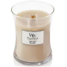 Woodwick White Honey Small Jar Candle