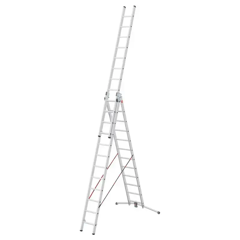 Ladder combination S98 ProfiLOT / aluminum / 3x12 steps