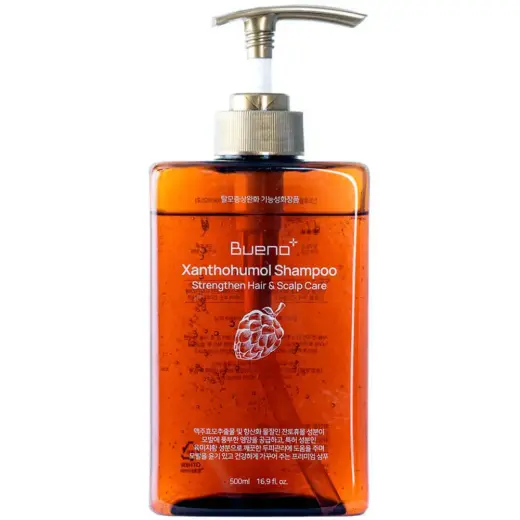 Bueno, Xanthohumol, Hair Shampoo, Strengthening & Anti-Hair Loss, 500 ml