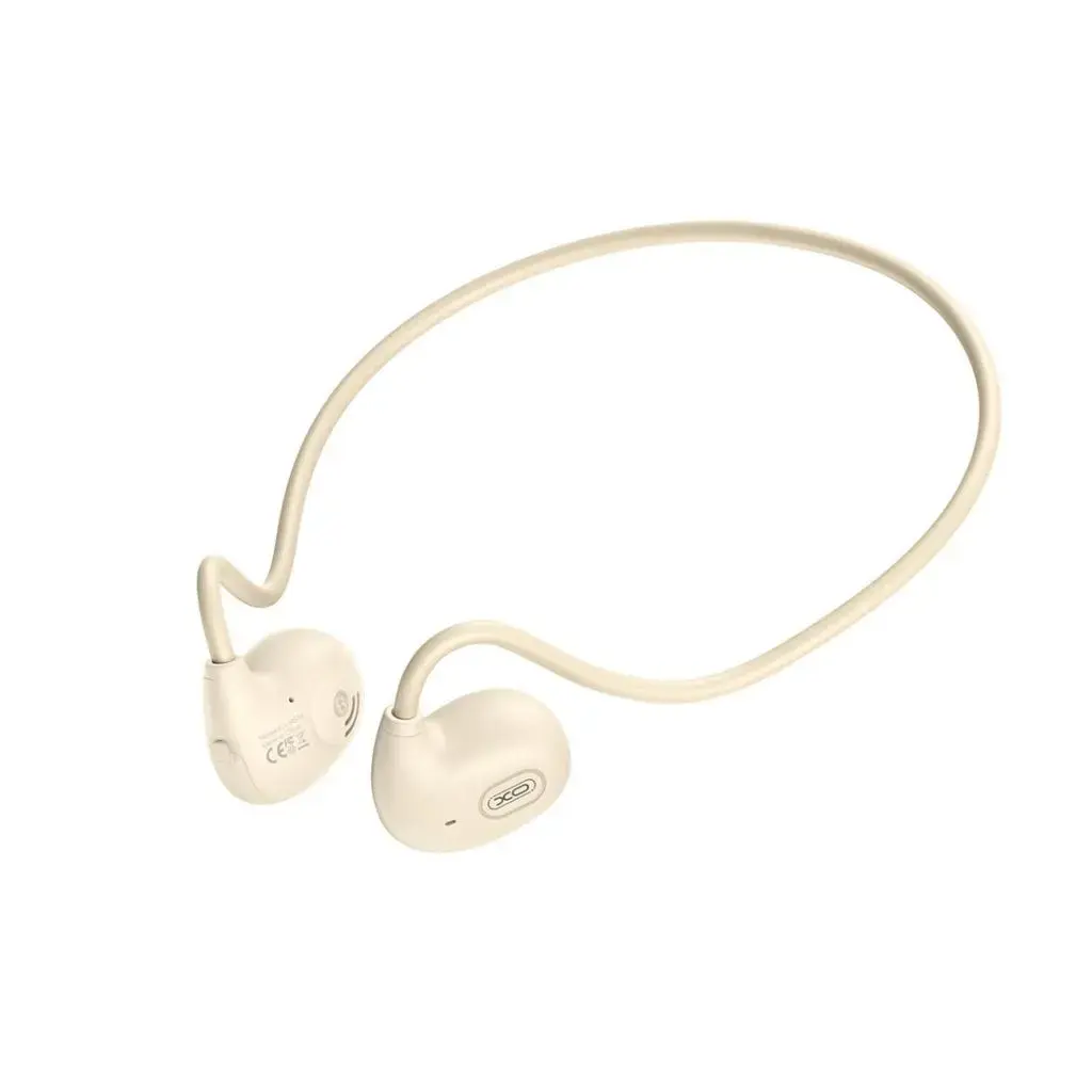 XO Bluetooth earphones BS34 with bone conduction beige