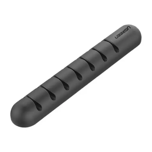 Ugreen LP114 self-adhesive cable organizer for 7 cables - black