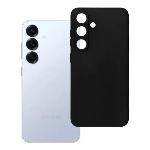 Soft maciņš telefonam Samsung Galaxy S25 melns