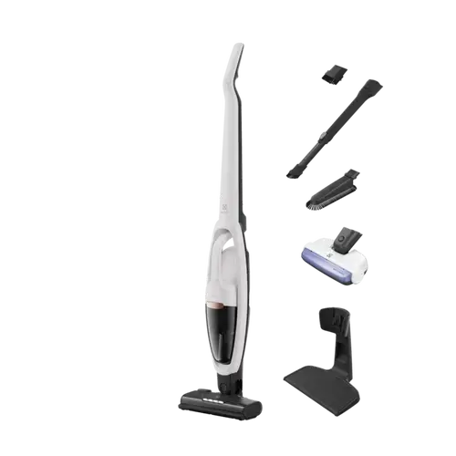Electrolux 500.sērijas Hygienic bezvadu putekļusūcējs bez maisiņa, balts