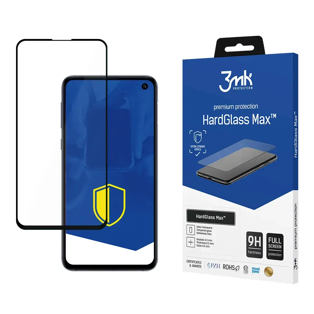 Samsung Galaxy S10e Black - 3mk HardGlass Max™ screen protector