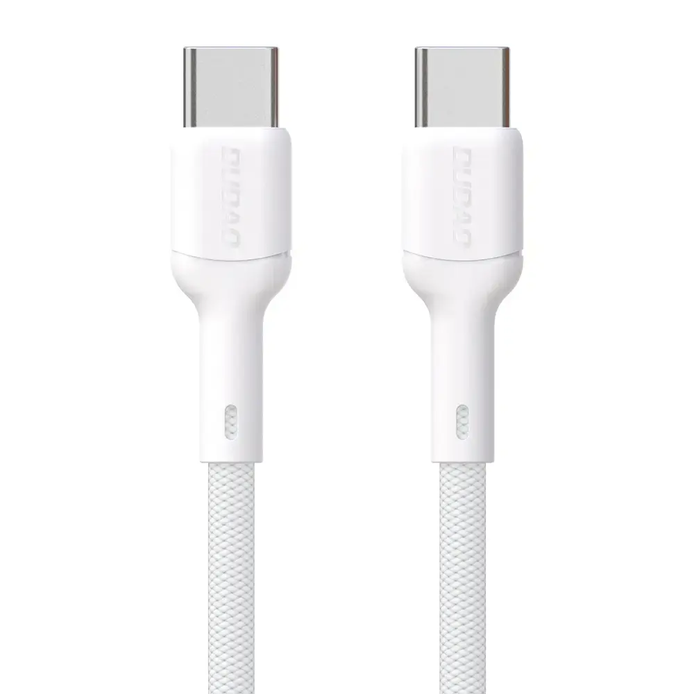 Dudao L9C datu pārraides un uzlādes vads | USB-C uz USB-C | 65W | 2m | balts