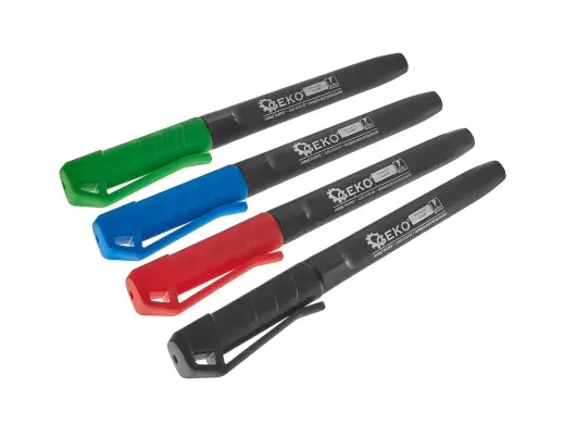 4-piece Permanent Color Marker Set
