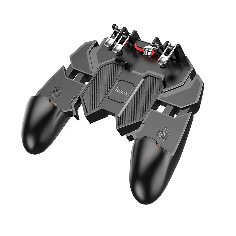 Game controller for phone Hoco GM7 six finger black