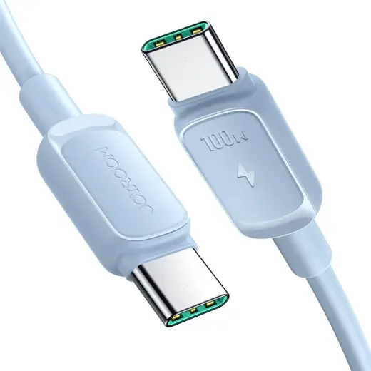 Joyroom S-CC100A14 data transfer and charging cable | USB-C to USB-C | 100W | 1.2m | blue