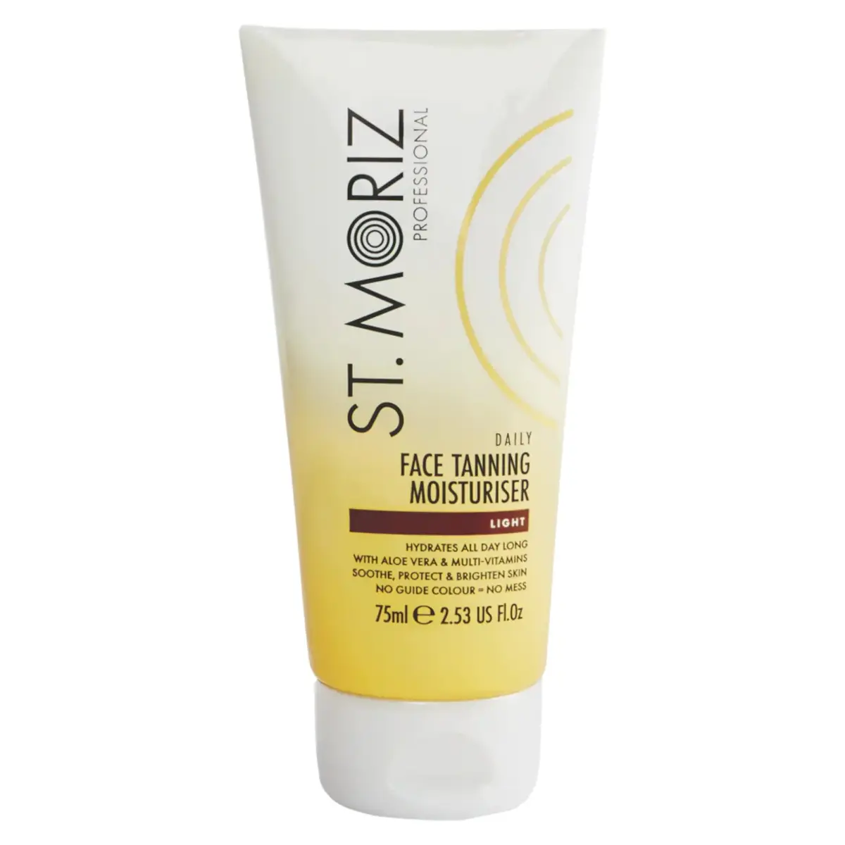 St. Moriz, Daily Moisturizing Self Tanner, Hydrates, Cream, For Face, 75 ml