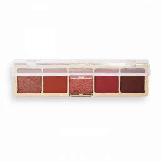 Revolution Pro, Glam, Eyeshadow Palette, I'm Everything Burnt Nude, 5 Shades, 5.5 g
