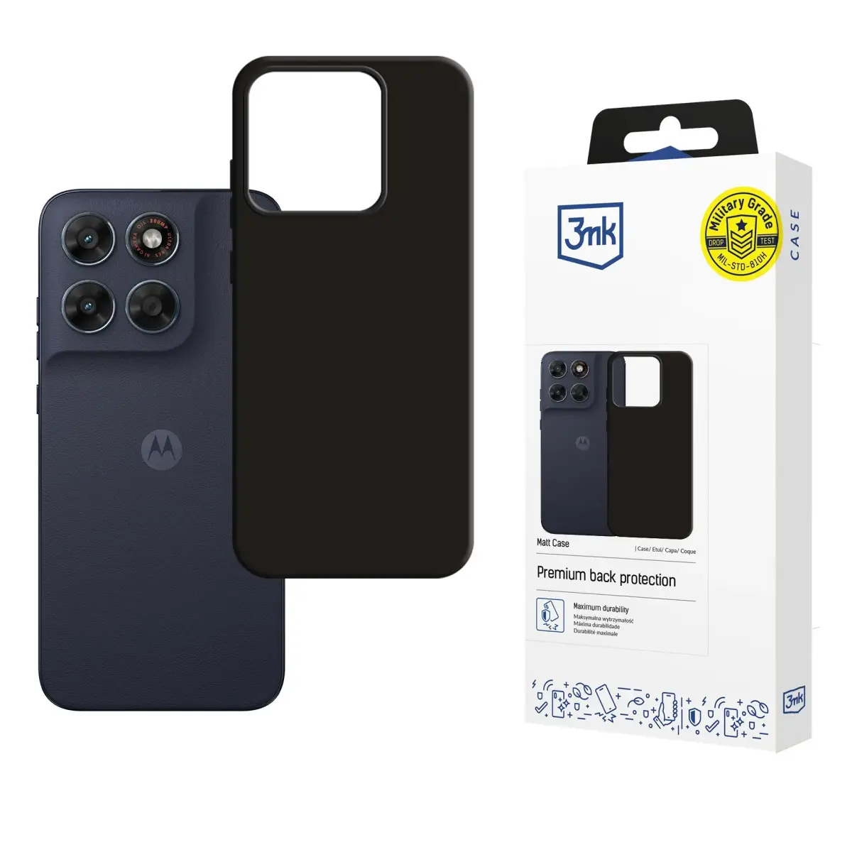 Motorola Moto G87 - 3mk Matt Case