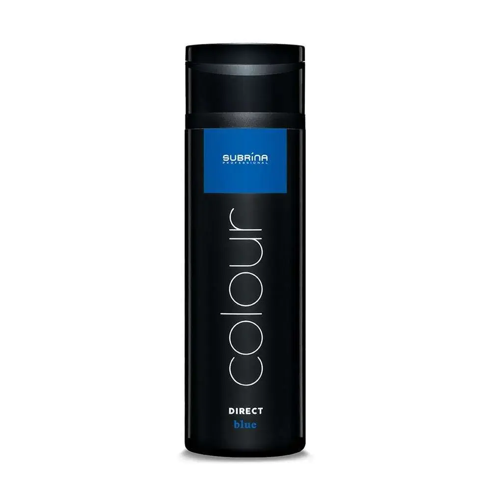 Subrina Professional, Direct Colour, Oxidant-Free And Ammonia-Free, Hair Colouring Gel, Extremely Intensive Colours,  Blue, 200 ml