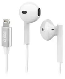 Austiņas SBS Studio Mix 65 Lightning White