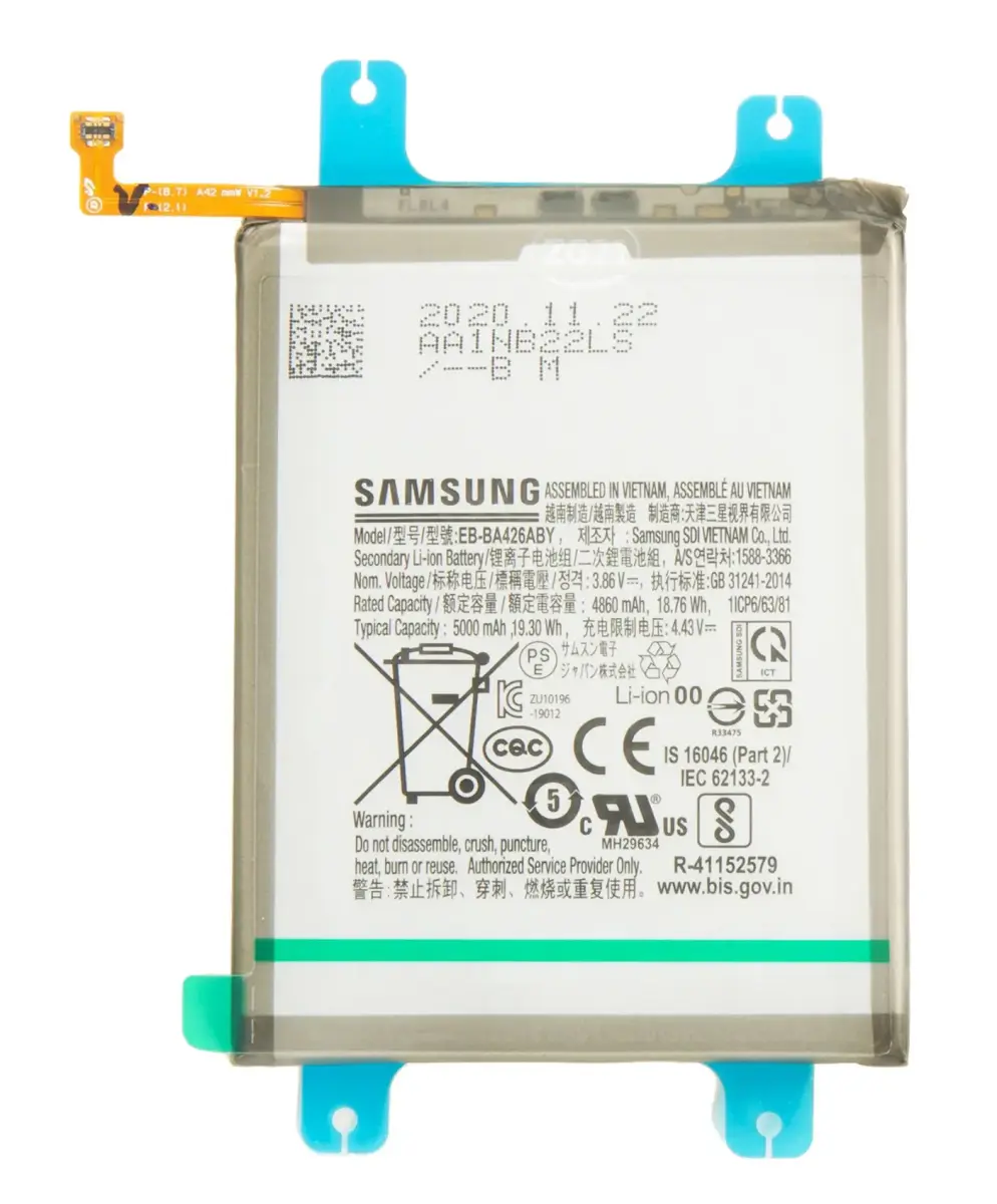SAMSUNG EB-BA426ABY Battery, Li-ion 5000mAh (Service