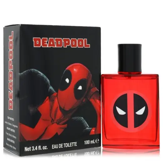 Marvel, Deadpool, Eau De Toilette, For Boys, 100 ml