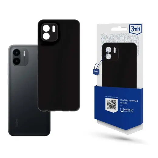 Xiaomi Redmi A1|Xiaomi Redmi A1 Plus - 3mk Matt Case black