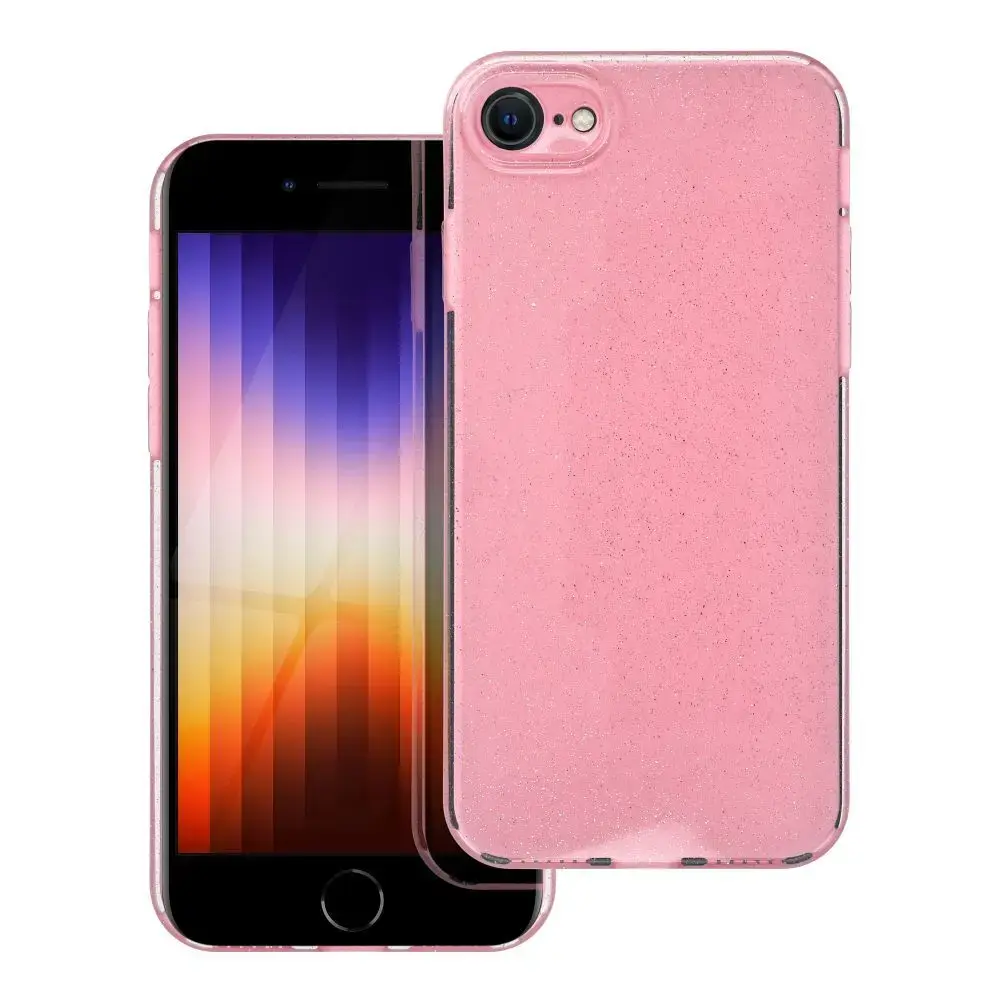 Blink 2 mm maciņš telefonam iPhone 7 | iPhone 8 | iPhone SE (2020) | iPhone SE (2022) rozā