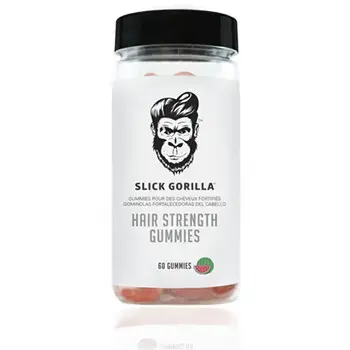 Slick Gorilla Hair Strengthening Vitamin Gummies - dietary supplement 60 pcs