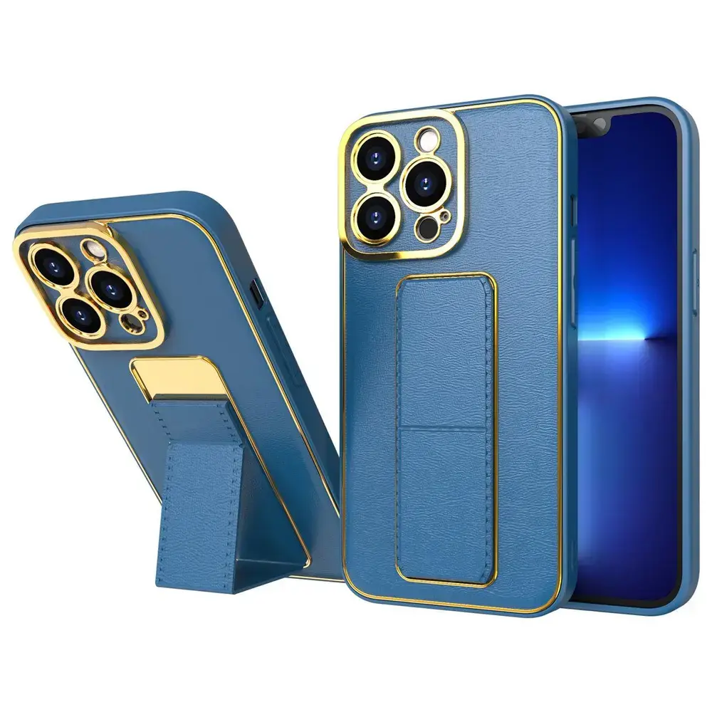New Kickstand maciņš ar statīvu telefonam Samsung Galaxy A13 4G (A135) zils