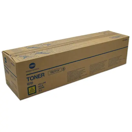 Konica-Minolta KonicaMinolta Toner TN-711 TN711 Yellow Gelb (A3VU250)