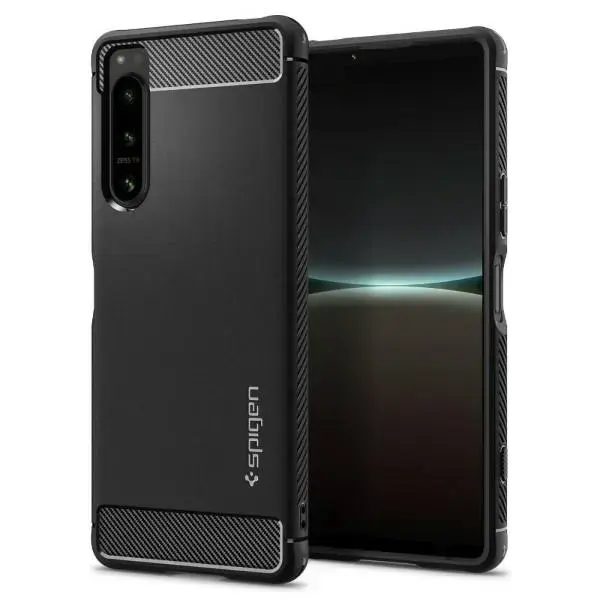 Spigen Rugged Armor Sony Xperia 5 IV czarny|black ACS04552