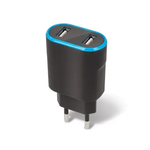 Forever TC-03 charger 2x USB 2.4A black