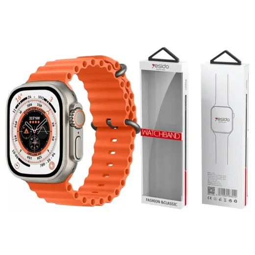 YESIDO WB21 APPLE WATCH SILICONE STRAP 38/40/41 ORANGE