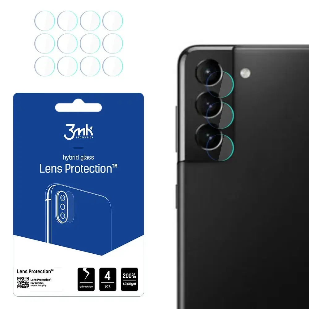 3mk Lens Protectionâ¢ hybrid camera glass for Samsung Galaxy S21 5G
