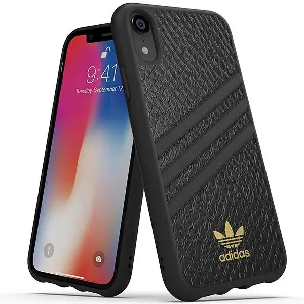 Adidas OR Moudled Case SNAKE iPhone Xr czarny|black 32831