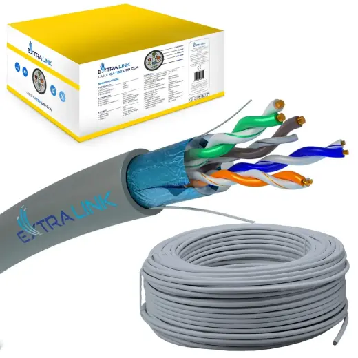 Extralink CAT5E FTP (F|UTP) Indoor | Twisted pair | 305M