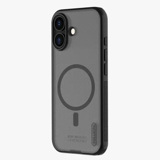 Nillkin Super Frosted PRO Magnetic Back Cover for Apple iPhone 17 Transparent Black