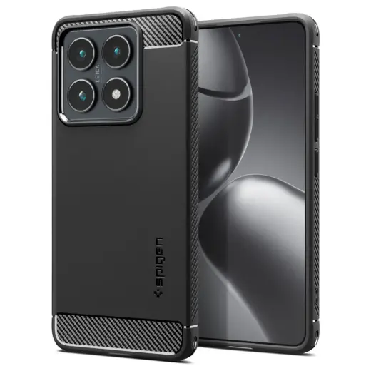 Spigen Rugged Armor Case for Xiaomi 14T - Matte Black