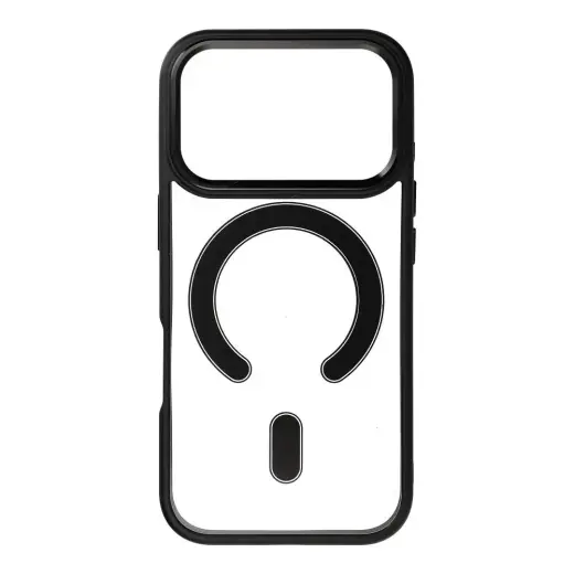 Color Edge Mag phone case with MagSafe support for iPhone 17 Pro black