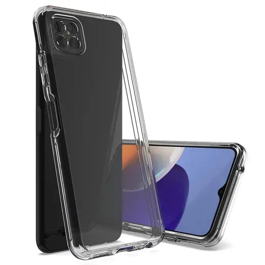 Clear 2mm phone case for Samsung Galaxy A22 4G (A225) transparent