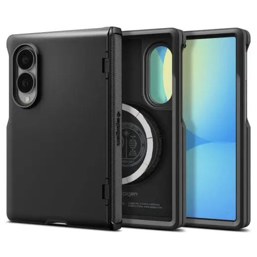Spigen Slim Armor Pro чехол с поддержкой MagSafe для телефона Samsung Galaxy Z Fold 8 (F971) чёрный