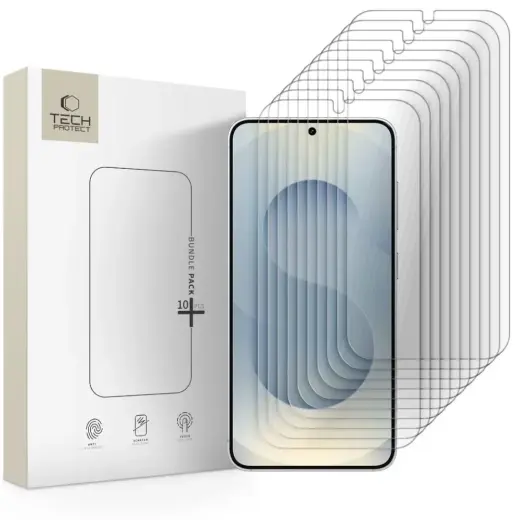 Tech-Protect Bundle tempered glass for phone Galaxy S24 | Galaxy S25 (10 pcs.)