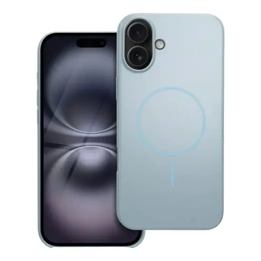 Glossy Mag telefono dėklas su MagSafe palaikymu iPhone 16 Plus žalias